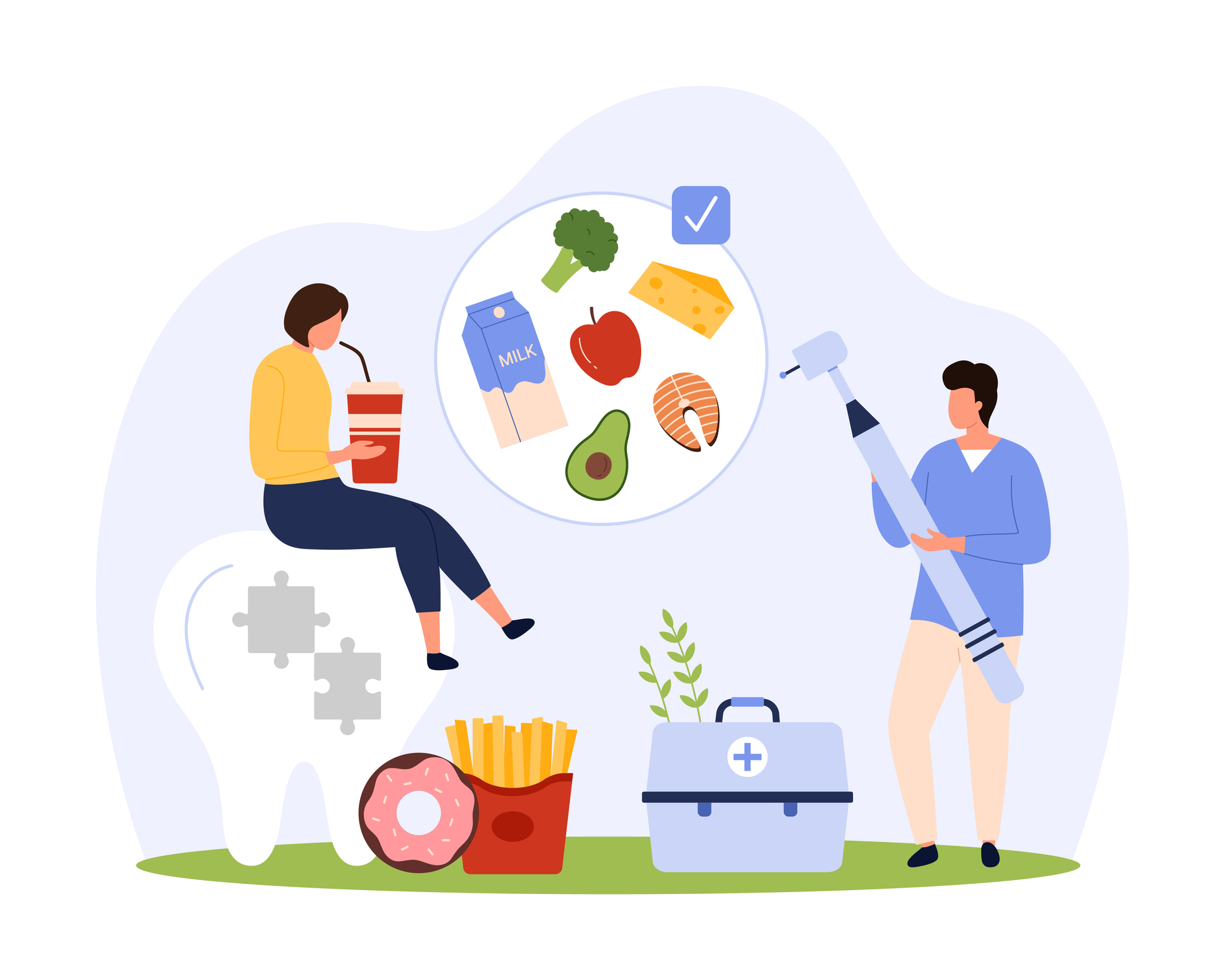 Healthy Foods and Drinks for Strong Teeth - Newbury Park Dentist